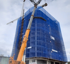 Dịch vụ xe cẩu lắp ráp công trình