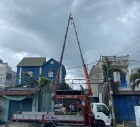 XE CẨU TẠI BÌNH CHÁNH - XE CẨU THÙNG