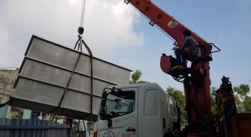 THUÊ XE CẨU THÙNG TẠI TPHCM CÔNG TY LỘC AN