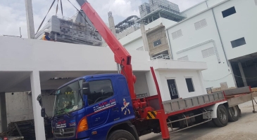 Cho thuê xe tải cẩu hàng 
