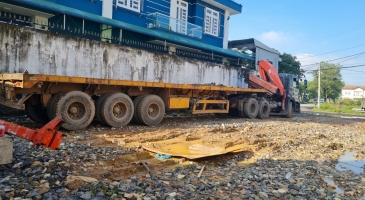 Cho thuê xe cẩu thùng tại Sài Gòn - Bình Dương - Đồng Nai - Long An